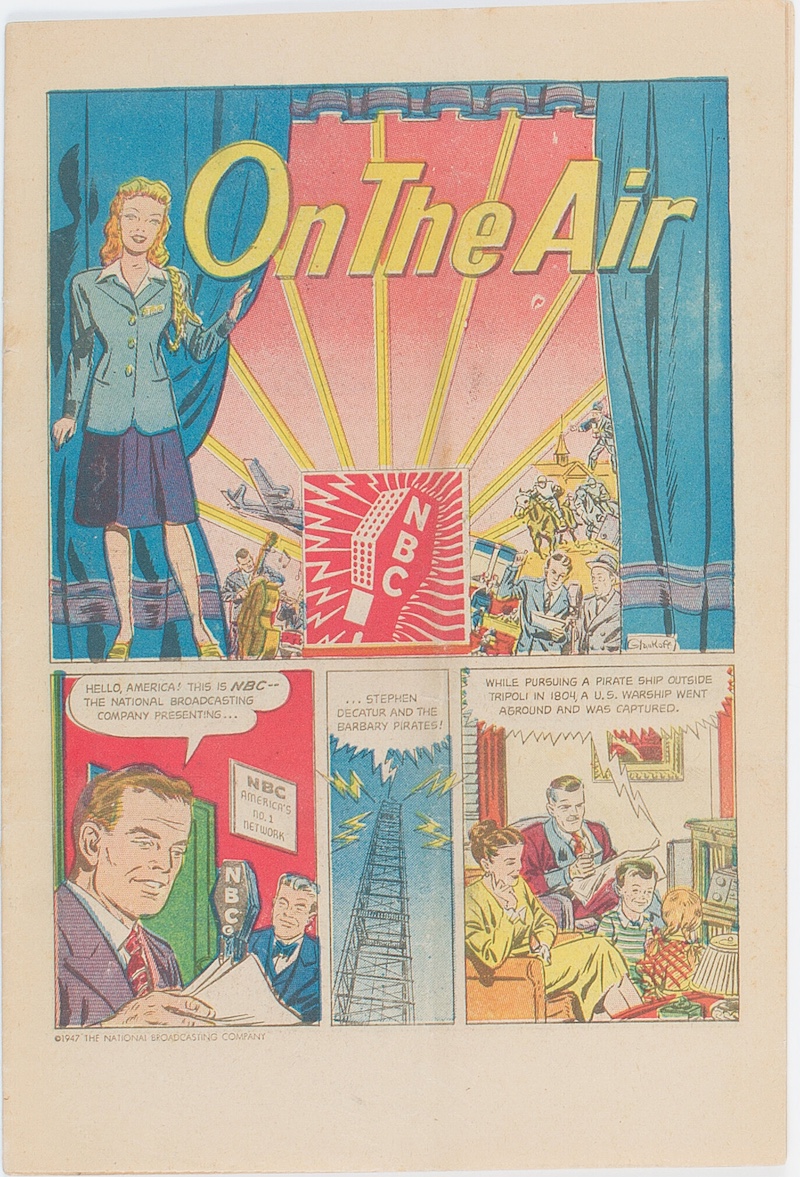 On the Air #nn (NBC, 1947) Uncertified FN/VF 7.0, $384.00