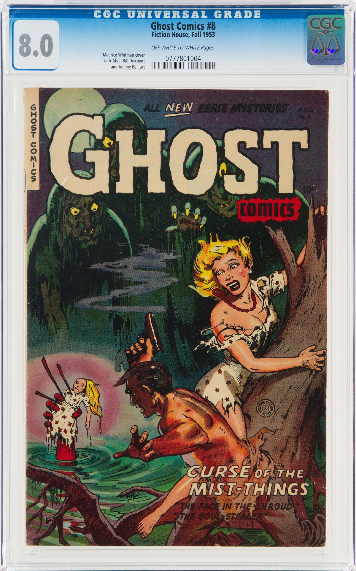 Ghost Comics #8, CGC VF 8.0