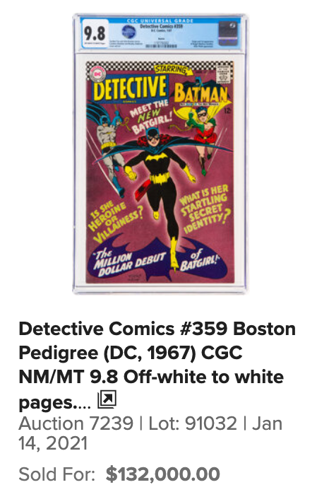 Detective Comics #359 CGC NM/MT 9.8