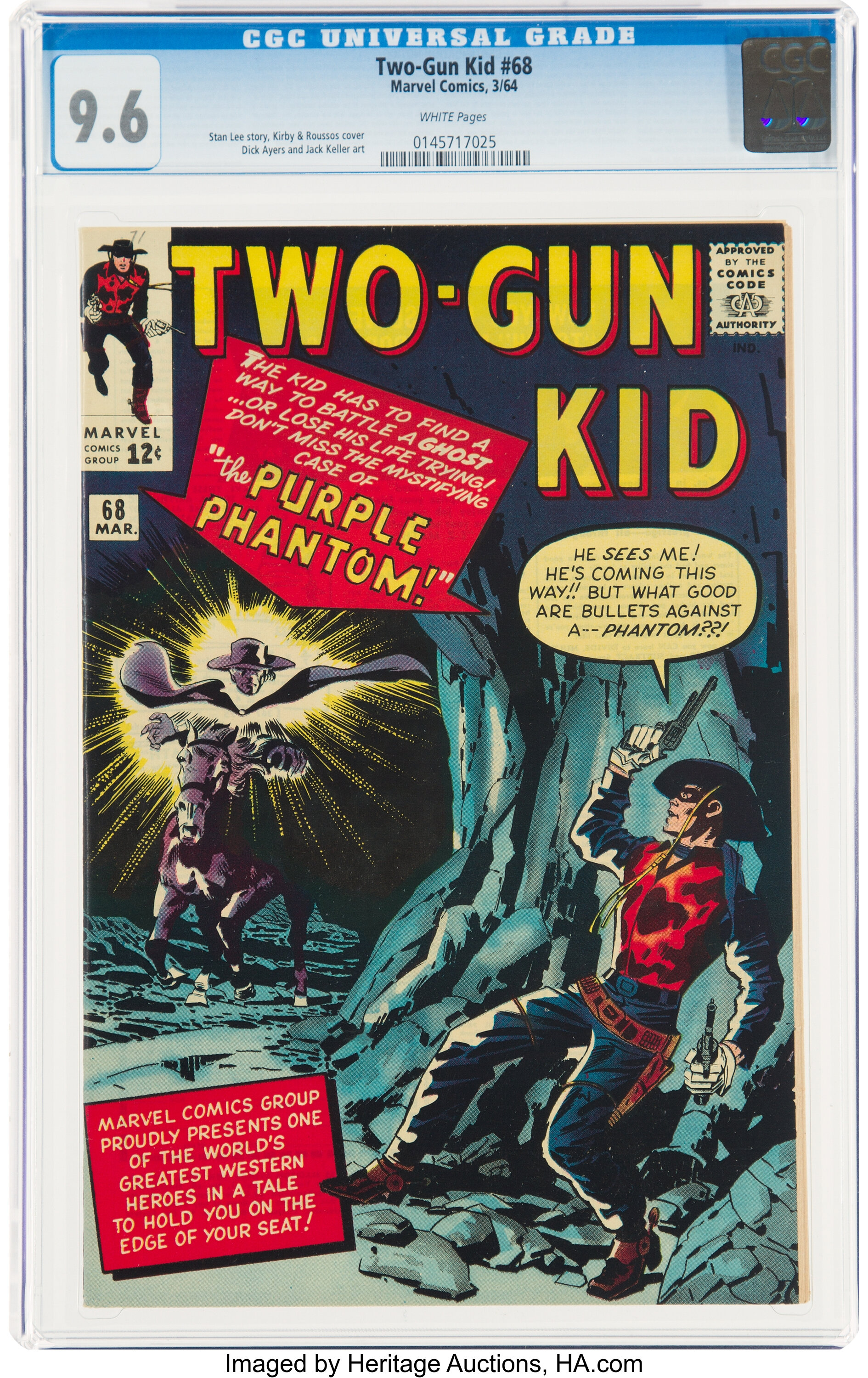 Two-Gun Kid #68, CGC NM+ 9.6