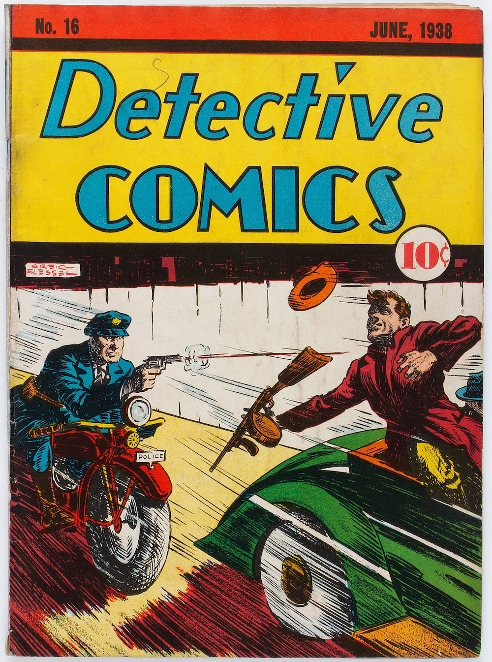 Detective Comics #16, Uncertified INC 0.1, $1,560.00