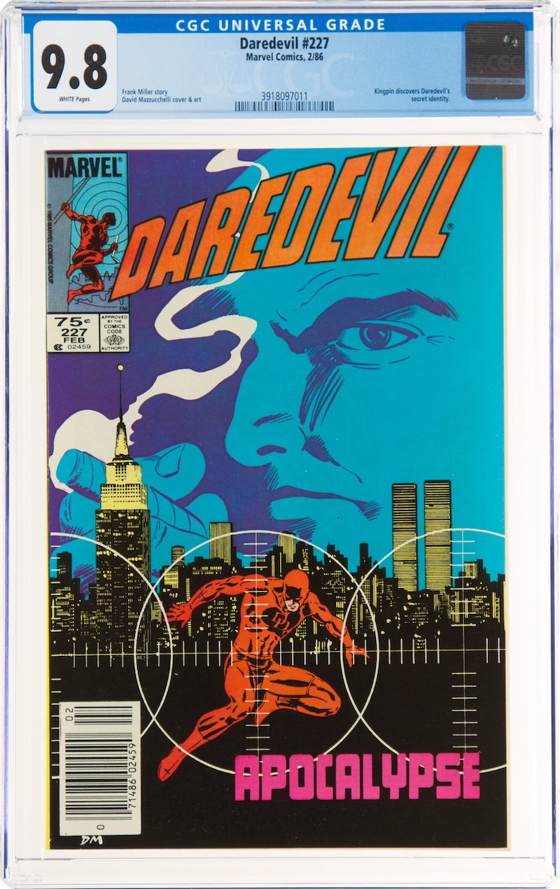 Daredevil #227 (Marvel, 1986) CGC NM/MT 9.8, $1,020.00