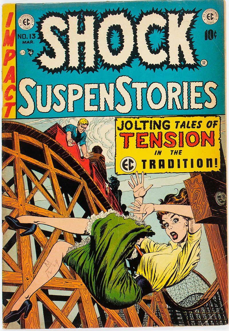 Shock SuspenStories #13 (EC, 1954) Uncertified VG 4.0, $552.00