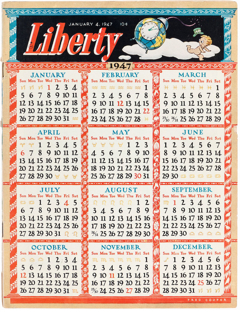 Liberty Magazine January 4, 1947 (Liberty Publishing Corp., 1947) Uncertified VG/FN 5.0, $1,620.00