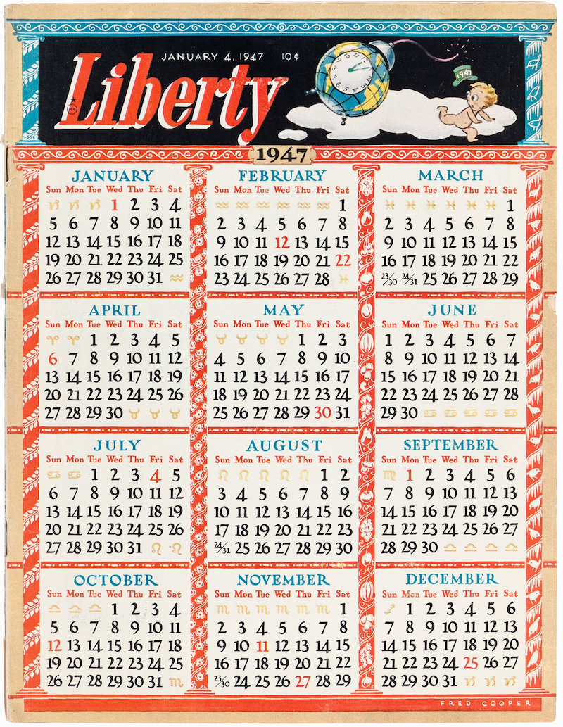 Liberty Magazine January 4, 1947 (Liberty Publishing Corp., 1947) Uncertified VG/FN 5.0, $1,620.00