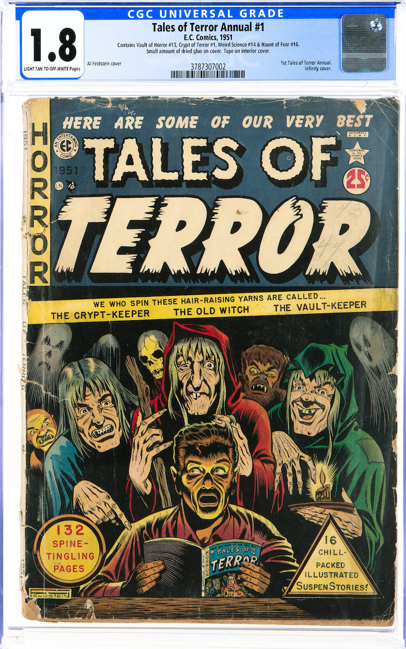 Tales of Terror Annual #1 (EC, 1951) CGC GD- 1.8, $9,600.00