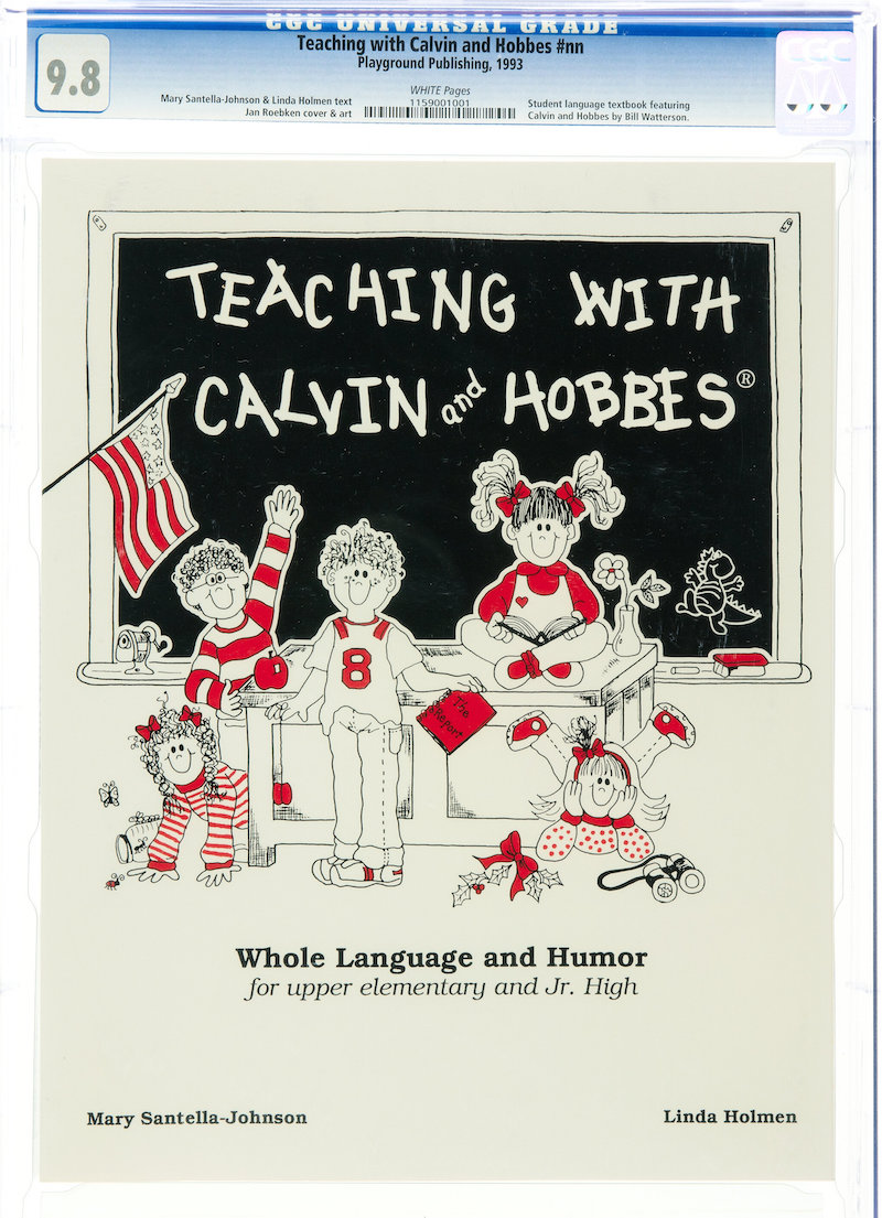 Teaching with Calvin and Hobbes #nn (Playground Publishing, 1993) CGC NM/MT 9.8, $9,000.00