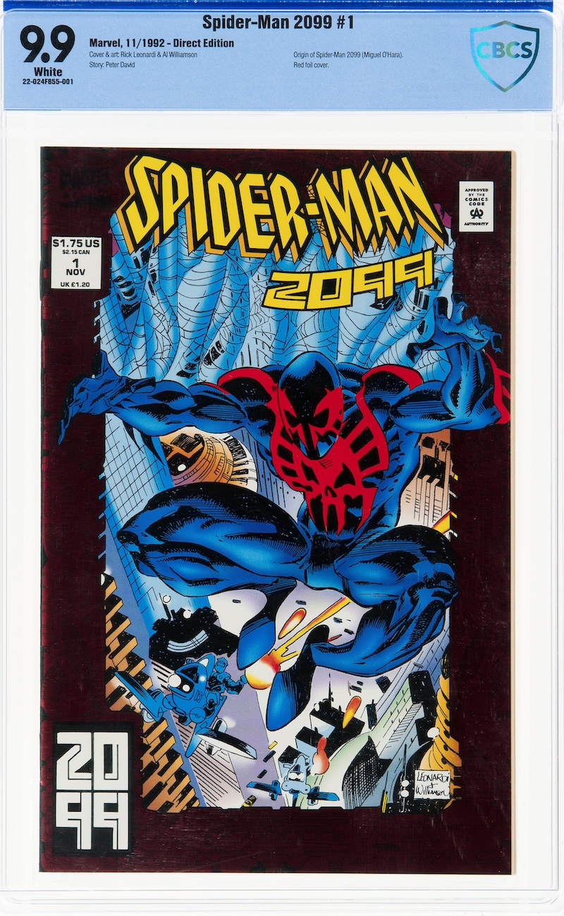 Spider-Man 2099 #1 (Marvel, 1992) CBCS MT 9.9, $588.00