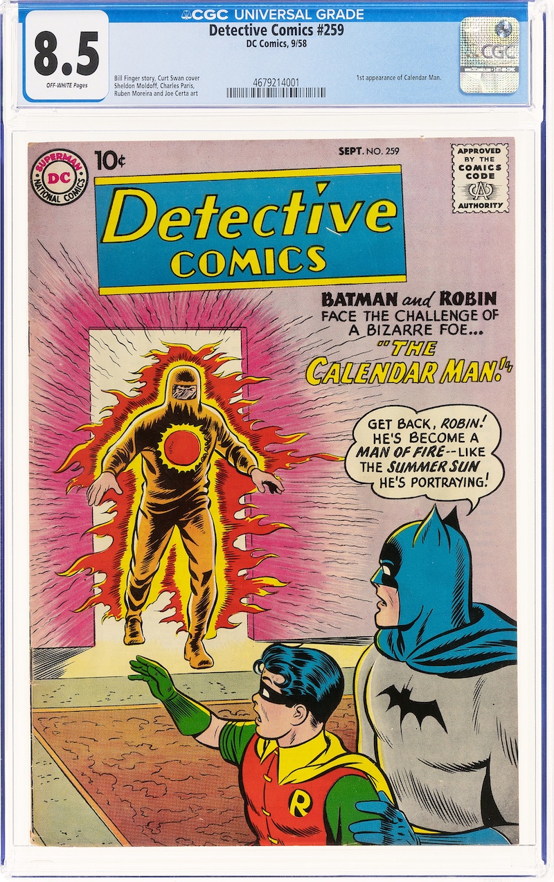 Detective Comics #259 (DC, 1958) CGC VF+ 8.5, $1,098.00