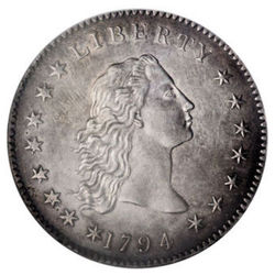 Silver Dollars, Flowing Hair 1794 B-1 BB-1