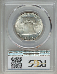 Half Dollars, Franklin 1948 Full Bell Lines Reverse (1948 - 1963) Coin Value