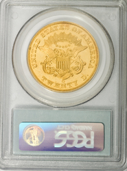 Double Eagles ($20.00 Gold Pieces), Coronet 1856O Specimen Reverse (1850 - 1907) Coin Value