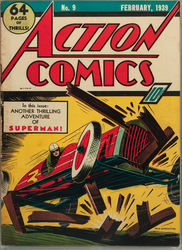 Action Comics #9 (1938 - 2011) Comic Book Value