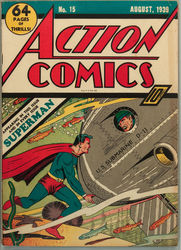 Action Comics #15 (1938 - 2011) Comic Book Value