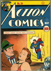 Action Comics #24 (1938 - 2011) Comic Book Value