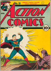 Action Comics #35 (1938 - 2011) Comic Book Value