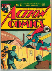 Action Comics #37 (1938 - 2011) Comic Book Value