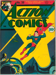 Action Comics #39 (1938 - 2011) Comic Book Value