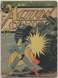 Action Comics #40 (1938 - 2011) Comic Book Value
