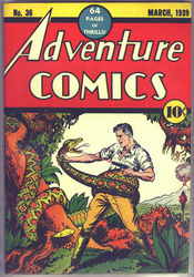 Adventure Comics #36 (1938 - 1983) Comic Book Value