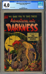 Adventures Into Darkness #7 (1952 - 1954) Comic Book Value