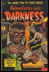 Adventures Into Darkness #9 (1952 - 1954) Comic Book Value