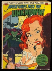 Adventures Into The Unknown #21 (1948 - 1967) Comic Book Value