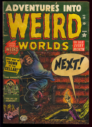 Adventures Into Weird Worlds #10 (1952 - 1954) Comic Book Value