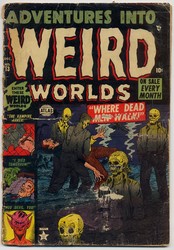 Adventures Into Weird Worlds #13 (1952 - 1954) Comic Book Value