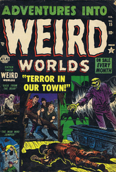 Adventures Into Weird Worlds #15 (1952 - 1954) Comic Book Value