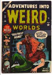 Adventures Into Weird Worlds #24 (1952 - 1954) Comic Book Value