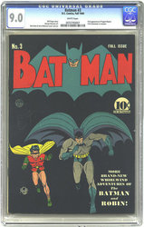 Batman #3 (1940 - 2011) Comic Book Value