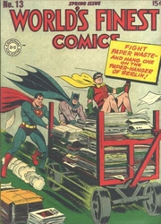 World's Finest Comics #13 (1941 - 1986) Comic Book Value