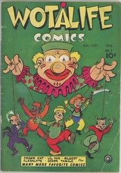 Wotalife Comics #3 (1946 - 1947) Comic Book Value