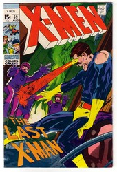 X-Men, The #59 (1963 - 1981) Comic Book Value