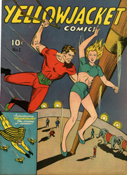 Yellowjacket Comics #1 (1944 - 1946) Comic Book Value