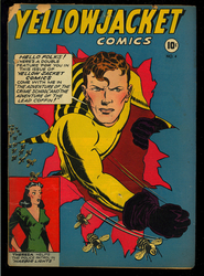 Yellowjacket Comics #4 (1944 - 1946) Comic Book Value