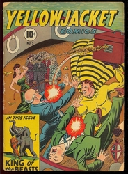 Yellowjacket Comics #5 (1944 - 1946) Comic Book Value