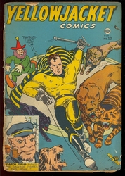 Yellowjacket Comics #10 (1944 - 1946) Comic Book Value