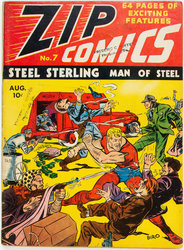 Zip Comics #7 (1940 - 1944) Comic Book Value