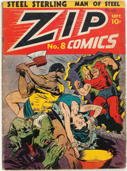 Zip Comics #8 (1940 - 1944) Comic Book Value