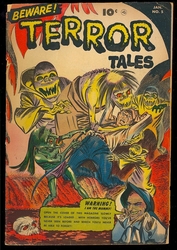 Beware Terror Tales #5 (1952 - 1953) Comic Book Value