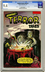 Beware Terror Tales #8 (1952 - 1953) Comic Book Value