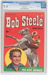 Bob Steele Western #4 (1950 - 1952) Comic Book Value