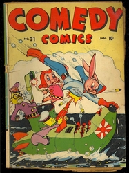 Comedy Comics #21 (1942 - 1946) Comic Book Value