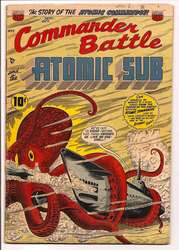 Commander Battle and the Atomic Sub #2 (1954 - 1955) Comic Book Value