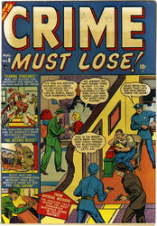 Crime Must Lose! #8 (1950 - 1952) Comic Book Value