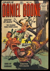 Exploits of Daniel Boone #4 (1955 - 1956) Comic Book Value
