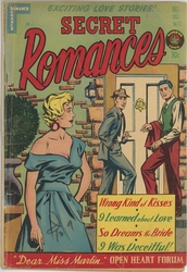Secret Romances #17 (1951 - 1955) Comic Book Value