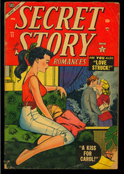 Secret Story Romances #11 (1953 - 1956) Comic Book Value
